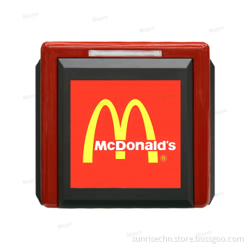 LED Lighted FRP Plastic Motorcycle Food Delivery Boxes for Sale